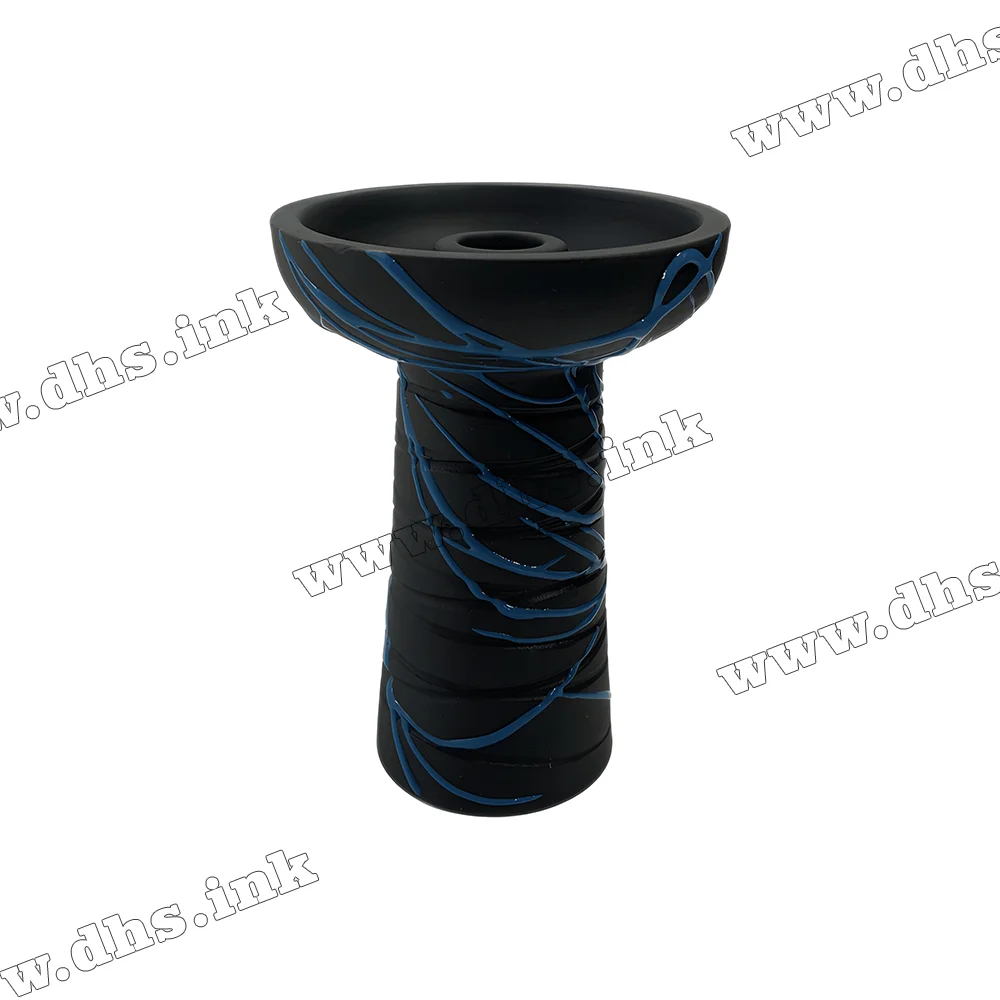 Чаша для кальяну Gusto Bowls - Classic Phunnel Glaze Blue